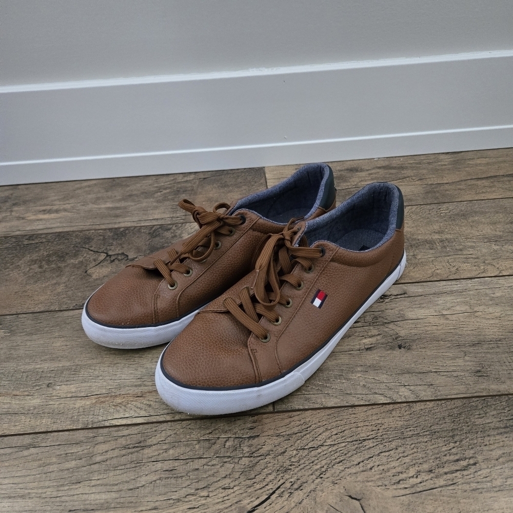 Tommy Hilfiger Men's Brown Casual Randal Sneakers Size 11 1/2